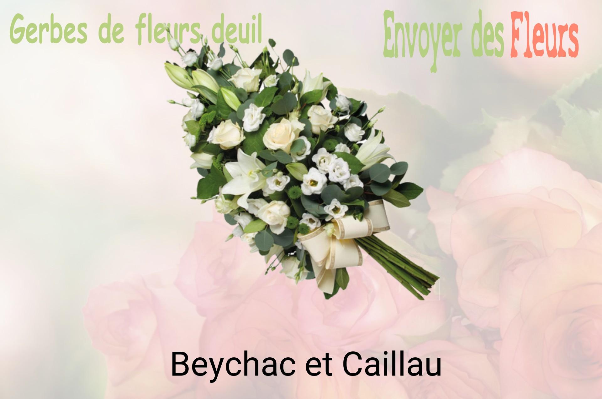 Gerbe de fleurs de deuil livrée à Beychac-et-Caillau