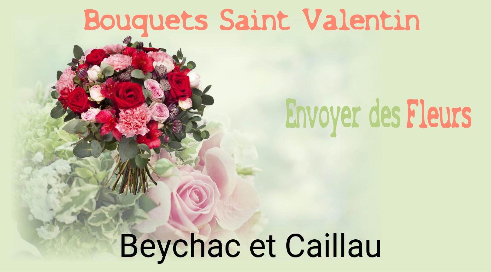 Roses de Saint-Valentin livrées à Beychac-et-Caillau